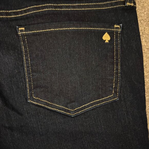 Kate Spade Play Hooky Dark Denim Jeans 31 - Picture 3 of 5